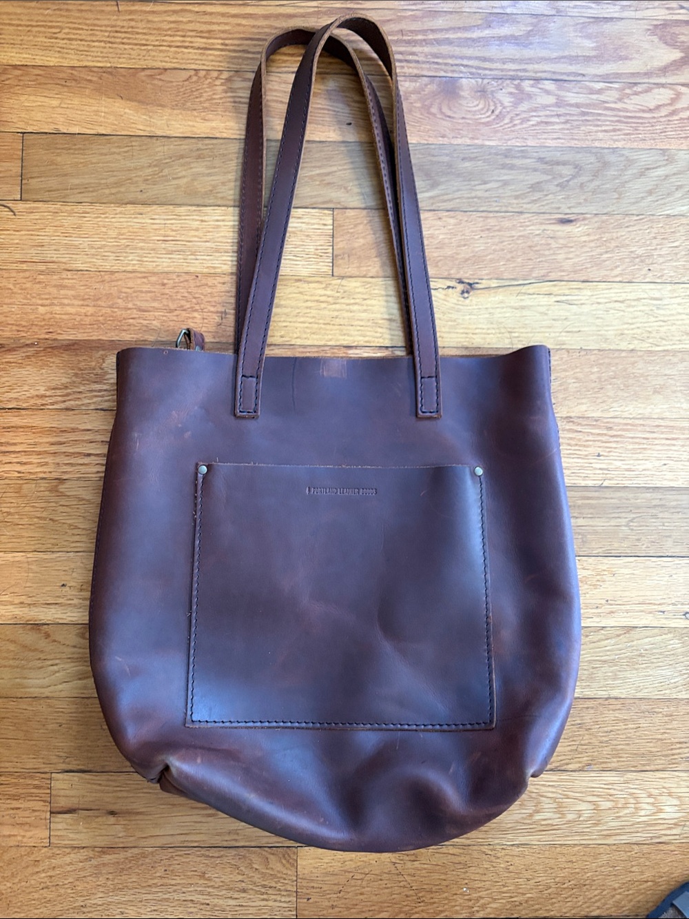Portland Leather Tote Bag